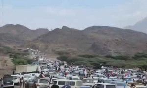 أبناء يافع وردفان يزحفون صوب عدن لإحياء ذكرى تأسيس الجيش الجنوبي